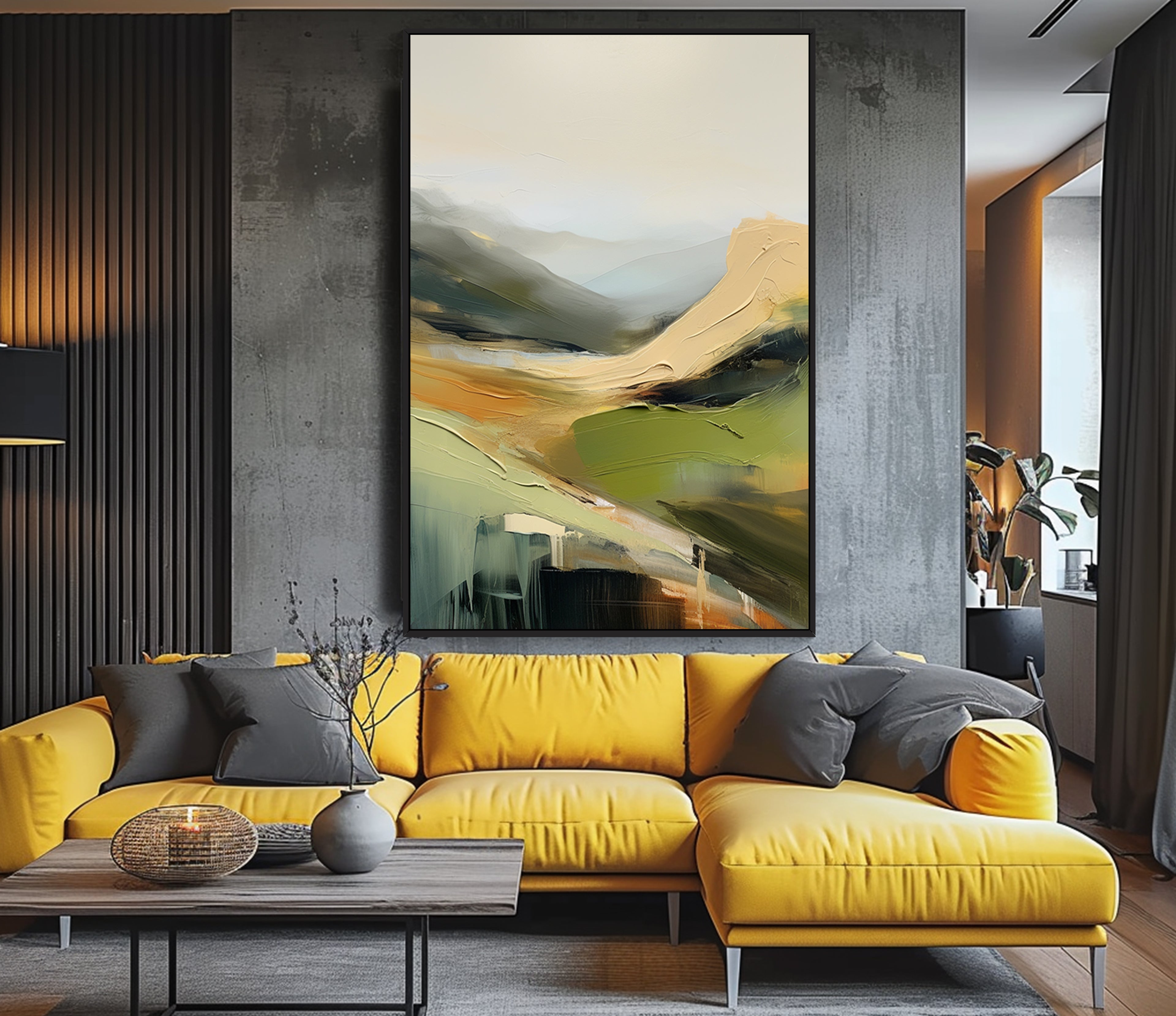 Abstract Digital Print Wall Art